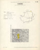 Italy wine. Carema DOC. Piemonte. Torino 1976 old vintage map plan chart