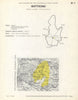 Italy wine. Botticino DOC. Lombardia. Brescia 1976 old vintage map plan chart