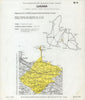Italy wine. Lugana DOC. Lombardia. Brescia Verona 1976 old vintage map chart