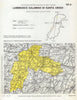 Italy wine. Lambrusco Salamino di Santa Croce DOC Emilia Romagna Modena 1976 map