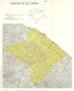 Italy wine. Sangiovese dei Colli Pesaresi DOC. Marche. Pesaro 1976 old map