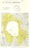 Italy wine. Est! Est!! Est!!! di Montefiascone DOC. Lazio. Viterbo 1976 map