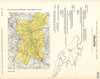 Italy wine. Velletri DOC. Lazio. Roma e Latina 1976 old vintage map plan chart