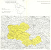 Italy wine. Aglianico del Vulture DOC. Basilicata. Potenza 1976 old map