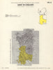 Italy wine. Girò di Cagliari DOC. Sardegna. Cagliari 1976 old vintage map