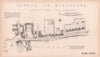 1883 Hammersmith Broadway/Road widening. Shepherds Bush Road 1898 old map