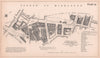1885 Rosebery Avenue development. Grays Inn Road to Yardley Street 1898 map