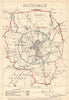 Rochdale, Manchester. JAMES. PARLIAMENTARY BOUNDARY COMMISSION 1868 old map