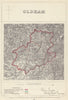 Oldham, Manchester. JAMES. PARLIAMENTARY BOUNDARY COMMISSION 1868 map
