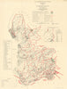 Alterations Proposed in Lancashire. JONES. BOUNDARY COMMISSION 1888 old map