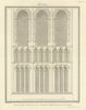 Part of the inside of the Western Tower of Ely Cathedral. SMIRKE 1810 print