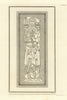 Gravestone of one of the Trumpington family, in Trumpington Church. WARNER 1810