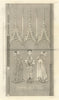 Brass plates on the monument of Thomas Peyton, in Isleham Church. LYSONS 1810
