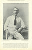 William Attewell. Medium-pace bowler. Nottinghamshire cricketer 1895 old print