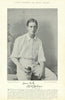 Digby Loder Armroid Jephson. Bastman & Lob bowler. Surrey cricketer 1895 print