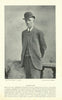 Robert Pearson Carpenter. Batsman. Umpire. Cricket cricketer 1895 old print