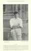 Arthur Pike. Wicket-keeper. Nottinghamshire cricketer 1895 old antique print