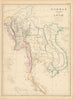 Burmah, Siam & Anam. Indochina Shan States Thailand Vietnam. WELLER 1859 map