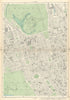 MAYFAIR MARYLEBONE Regent's Park Fitzrovia Bayswater Soho Hyde Park 1900 map