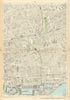 BETHNAL GREEN WHITECHAPEL Mile End Shadwell Wapping Stepney Shoreditch 1900 map