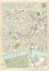 BELGRAVIA Chelsea Pimlico Battersea Park Nine Elms Brompton Victoria 1900 map