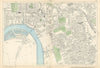 HAMMERSMITH & FULHAM Castlenau West Kensington Barons Court Earls Court 1900 map
