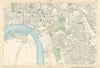 HAMMERSMITH & FULHAM Castlenau West Kensington Barons Court Earls Court 1900 map