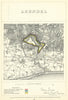 Arundel, Sussex. JAMES. Parliamentary Boundary Commission 1868 old antique map