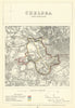 Chelsea (New Borough), London. JAMES. Parliamentary Boundary Commission 1868 map