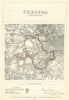 Chelsea (New Borough), London. JAMES. Parliamentary Boundary Commission 1868 map
