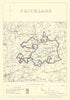 Cricklade, Wiltshire. JAMES. Parliamentary Boundary Commission 1868 old map