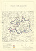 Cricklade, Wiltshire. JAMES. Parliamentary Boundary Commission 1868 old map