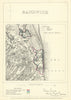 Sandwich, Kent. JAMES. Parliamentary Boundary Commission 1868 old antique map
