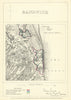 Sandwich, Kent. JAMES. Parliamentary Boundary Commission 1868 old antique map