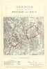 Denbigh Contrib'y Borough of Wrexham & Holt. JAMES. Boundary Commission 1868 map