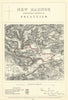 New Radnor Contrib'y Borough of Presteigne. JAMES Boundary Commission 1868 map