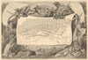 ALGERIE. Algeria. Decorative antique map/carte by Victor LEVASSEUR 1852