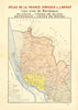 BORDEAUX VINS WINE MAP. Blayais Côtes de Bourg & Blaye Bourgeais. LARMAT 1944