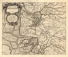 PRAEFECTURAE TONDERNAE ORA MARITIMA.Tønder coast.Nordfriesland.BLAEU c1667 map