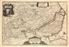 PRAEFECTURAE GOTTORPIENSIS PARS BOREALIS. Gottorf Schleswig. BLAEU c1667 map