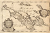 AROE INSULAE. Ærø Aero Islands. Drejø Egholm Birkholm Denmark. BLAEU c1667 map