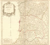'PARTIE SEPTENTRIONALE DU ROYAUME DE PORTUGAL'. Porto. DE VAUGONDY c1750 map