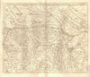 'Le cours du Po dans Piemont et Montferrat' Piemonte Monferrato.PLACIDE 1734 map