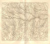 'Le cours du Po dans le Milanez'. Milano Piacenza Lodi Voghera. PLACIDE 1734 map