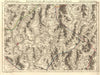 SAVOIE/AOSTA. Moutiers Morgex Tignes Val d'Isère Courmayeur. D'ANVILLE 1754 map