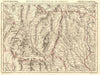 AOSTA/BIELLA. Cervinia Valtournenche Torgnon Pila Gressoney. D'ANVILLE 1754 map