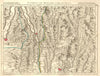 ITALIAN LAKES. Lago di Como Lecco Annone Pusiano. Bergamo. D'ANVILLE 1754 map