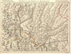 BOBBIO & PONTREMOLI ENVIRONS. Duchy Piacenza. Emilia Romagna. D'ANVILLE 1754 map