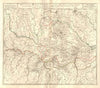 'Ducatus Mantuani' Duchy of Mantua. Verona Cremona Parma Reggio. HOMANN 1735 map