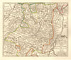 'Duché de Modene de Regio et de Carpi' Duchy of Modena & Reggio. NOLIN c1725 map